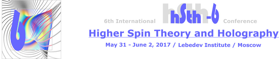 Higher Spin Theory and Holography, May-June, 2017, Lebedev Institute
